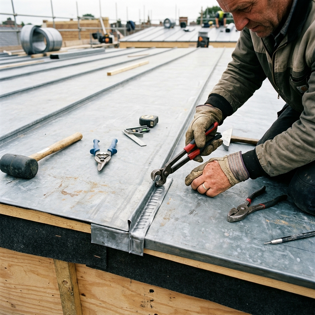 Toiture zinc à joint debout : le savoir-faire spécifique des immeubles lyonnais